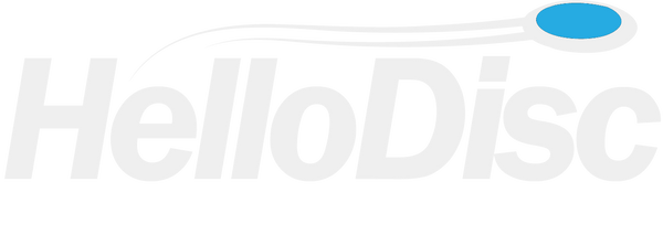 Stained Hello Disc Disc Golf Tracker & Disc Locator | Hellodisc